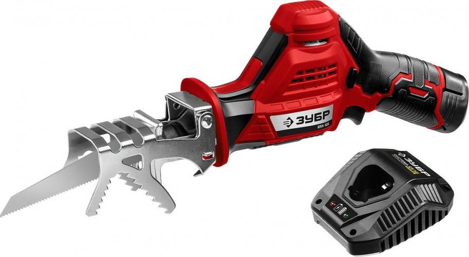 Пила сабельная аккумуляторная ЗУБР СПЛ-125-21 - изображение 3