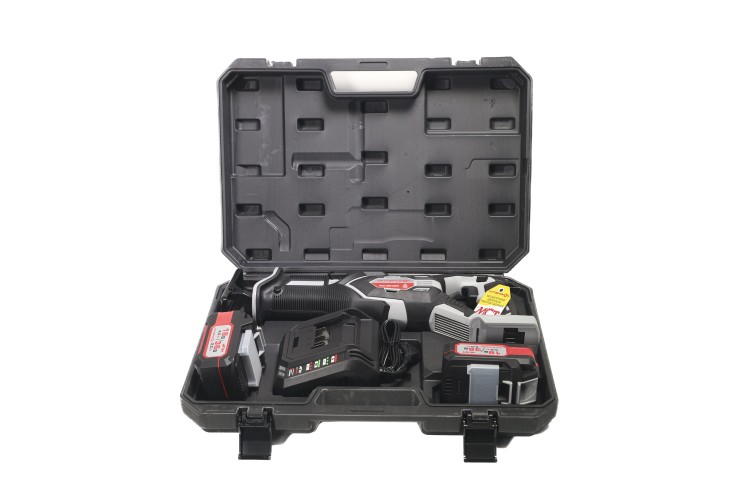 Пила сабельная аккумуляторная ИНТЕРСКОЛ НПА-200/36В (кейс, 2 АКБ 2,0Ач, ЗУ) 833.2.2.70 - изображение 4