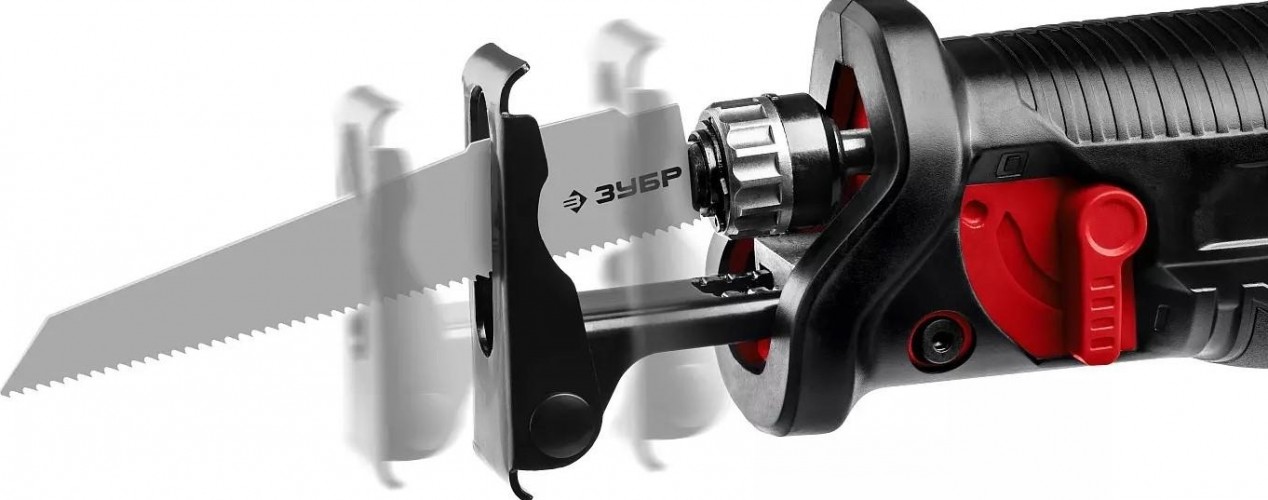 Пила сабельная аккумуляторная ЗУБР Мастер СПЛ-185-41 18v (1 x 4Ач) спл-0185-041 - изображение 4