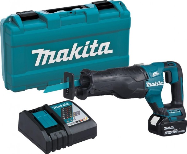 Пила сабельная аккумуляторная MAKITA DJR 187 RT с бесщеточным двигателем DJR187RT