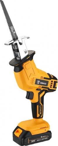 Пила сабельная аккумуляторная DEKO DKRS20-Li 2x2.0Ah 063-4311 - изображение 3