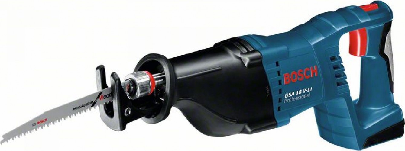 Пила сабельная аккумуляторная BOSCH GSA 18 V-LI 1х4.0 Ач 0615990L6H