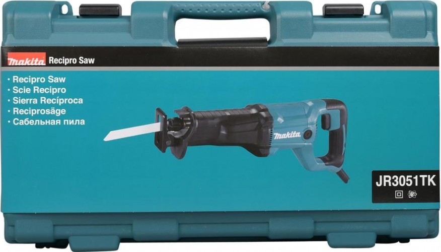 Пила сабельная сетевая MAKITA JR 3051 TK JR3051TK - изображение 2