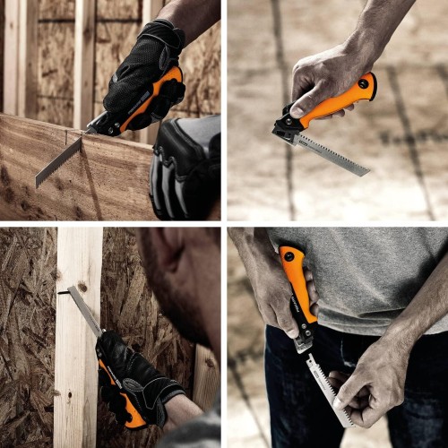 Пила садовая FISKARS 1062934 универсальная складная Powertooth - изображение 4