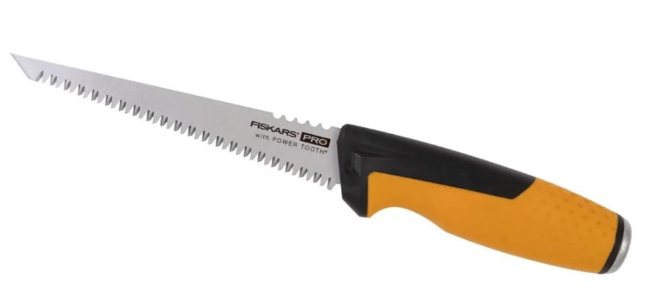 Пила садовая FISKARS 1062935 зубчатая с ножнами Powertooth - изображение 2