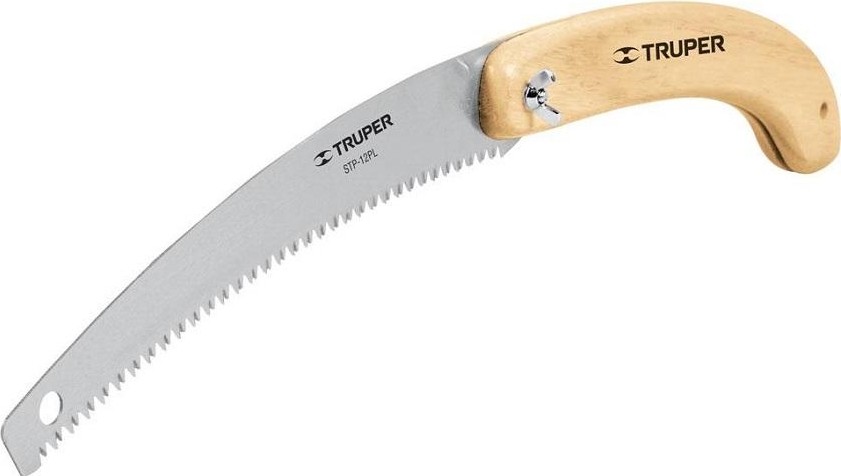 Пила садовая TRUPER STP-12PL 300 мм с деревянной рукояткой 18178