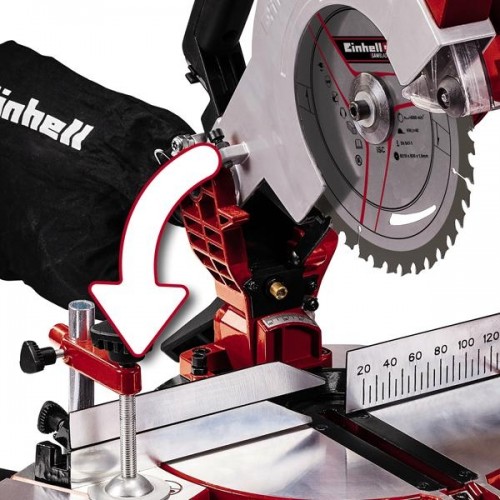 Пила торцовочная аккумуляторная EINHELL PXC TE-MS 18/210 Li-Solo 4300890 - изображение 4