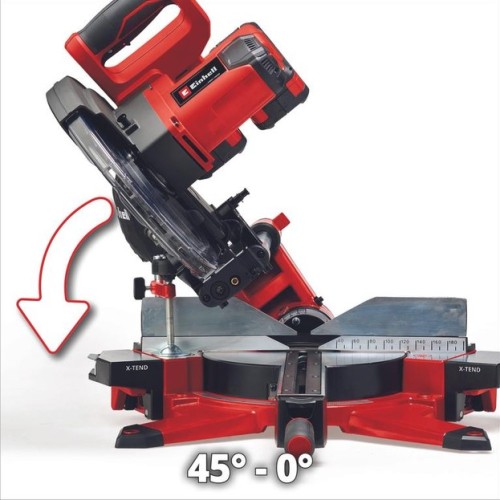 Пила торцовочная аккумуляторная EINHELL TE-SM 36/10 L Li-Solo 4300885 - изображение 4