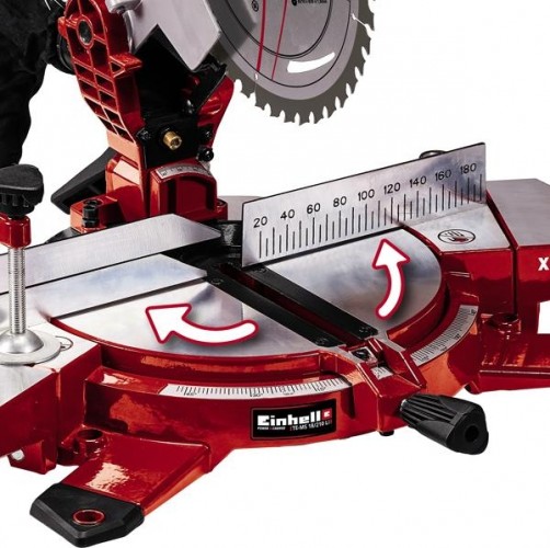 Пила торцовочная аккумуляторная EINHELL PXC TE-MS 18/210 Li-Solo 4300890 - изображение 3