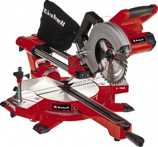 Пила торцовочная аккумуляторная EINHELL PXC TE-SM 36/210 Li-Solo с протяжкой  4300880