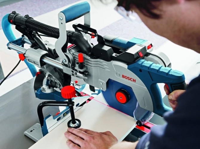 Пила торцовочная сетевая BOSCH GCM 8 SDE 0601B19200 - изображение 3