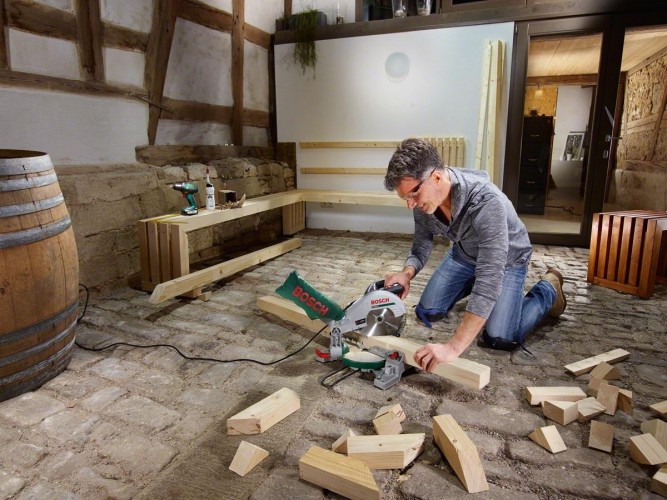 Пила торцовочная сетевая BOSCH PCM 8 0603B10000 - изображение 4