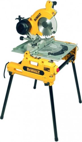 Пила торцовочная сетевая DeWALT DW 743 N комбинированная DW743N-QS