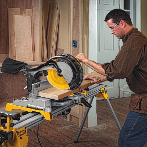 Пила торцовочная сетевая DeWALT DWS 715 DWS715-KS - изображение 4