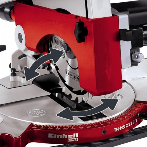 Пила торцовочная сетевая EINHELL TC-MS 2112 T 4300317 - изображение 5