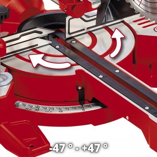 Пила торцовочная сетевая EINHELL TC-SM 254 4300385 - изображение 2