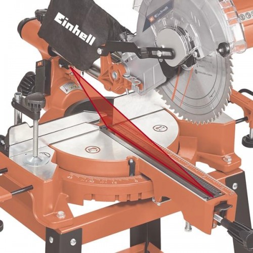 Пила торцовочная сетевая EINHELL TC-SM 2531/2 U 4300805 - изображение 3