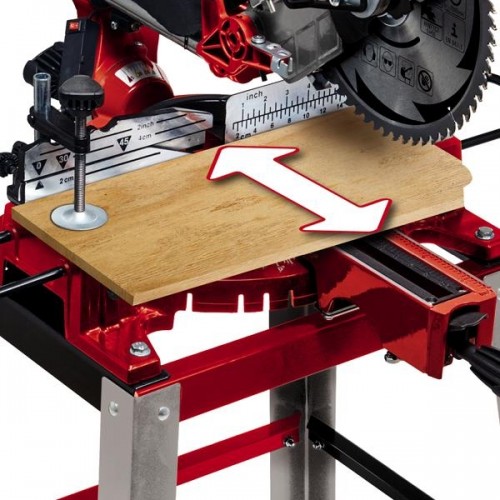 Пила торцовочная сетевая EINHELL TC-SM 2531/1 U 4300817 - изображение 2