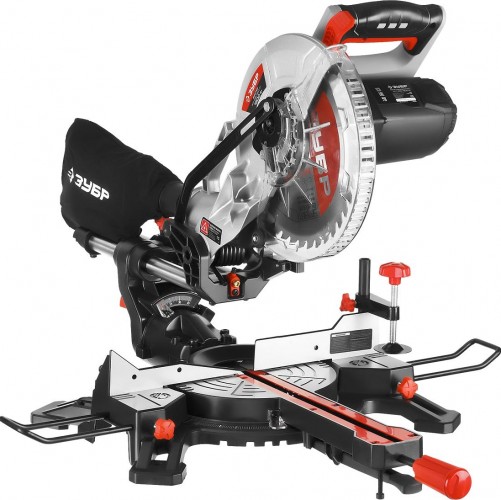 Пила торцовочная сетевая ЗУБР ППТ-255 с протяжкой Профессионал ППТ-255-П