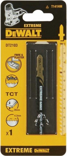 Пилки для абразивных материалов DeWALT HCS T141HM 100х69х60 мм DT2103-QZ DT2103-QZ
