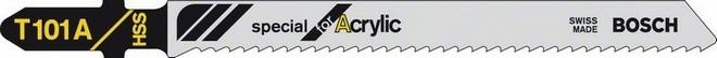 Пилки для абразивных материалов BOSCH T101A (5шт.) 2608631010