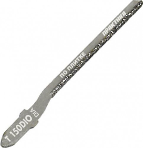 Пилки для абразивных материалов ПРАКТИКА T150DIO 76х50 мм, криволинейный рез по плитке, алмазные (2шт.) 790-427 - изображение 2