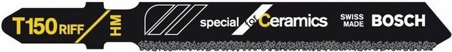 Пилки для абразивных материалов BOSCH T150RIFF (3шт.) 2608633105