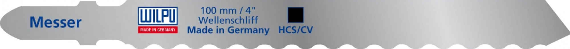 Пилки для мягких материалов WILPU MESSER (аналог t113a) резины, кожи, до 50мм 5шт/уп 285000005