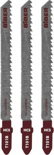 Пилки по дереву Biber 85272 Т101В 74/2,7мм, чистый рез (3шт.) тов-120515