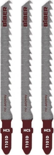 Пилки по дереву Biber 85275 Т101D 74/4мм, чистый рез (3шт.) тов-120518