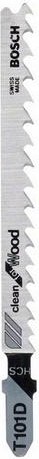 Пилки по дереву BOSCH T101D (100шт.) 2608637877