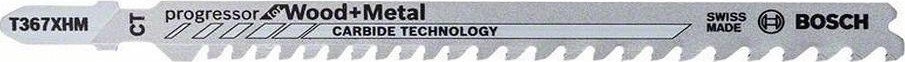 Пилки по дереву BOSCH T367XHM (уп.3шт.) CARBIDE 2608667562