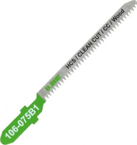 Пилки по дереву D.BOR 50/75*1,4 мм HCS / CLEAN CUT / CC Wood (T101AO/3171) (5 шт.) D-106-075B1-05
