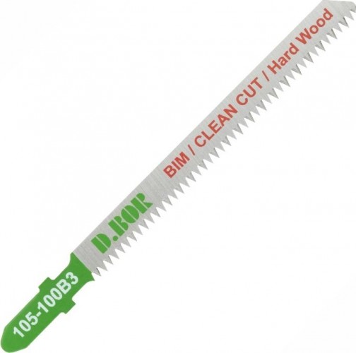 Пилки по дереву D.BOR 75/100*1,7 мм BIM / CLEAN CUT / Hard Wood Wood (T101AIF/3160-F) (2 шт.) D-105-100B3-02