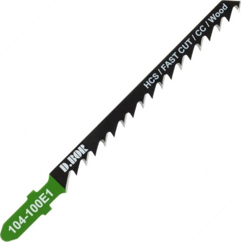 Пилки по дереву D.BOR 75/100*4 мм HCS / FAST CUT / CC Wood (T244D/3105) (2 шт.) D-104-100E1-02