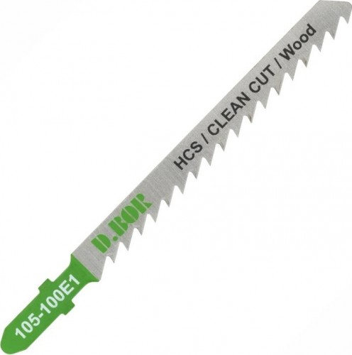 Пилки по дереву D.BOR 75/100*4 мм HCS / CLEAN CUT Wood (T101D/3103) (5 шт.) D-105-100E1-05