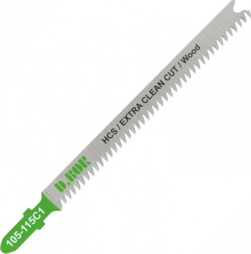 Пилки по дереву D.BOR 90/115*2,2 мм HCS / EXTRA CLEAN CUT Wood (T308B/3165) (2 шт.) D-105-115C1-02