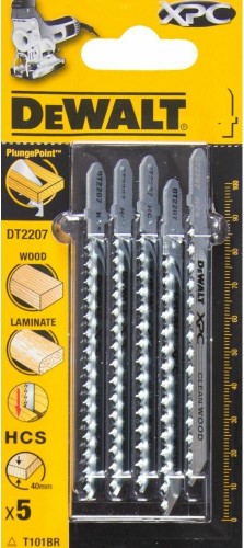 Пилки по дереву DeWALT XPC T101BR 100х75х2.5х30 мм (5 шт) DT2207-QZ DT2207-QZ