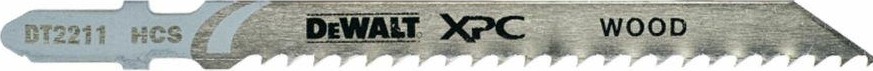 Пилки по дереву DeWALT XPC T111C 100х75х2.5х60 мм (5 шт) DT2211-QZ DT2211-QZ - изображение 2
