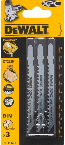 Пилки по дереву DeWALT XPC T144DF 100х75х2.5х40 мм (3 шт) DT2220-QZ DT2220-QZ