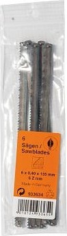 Пилки по дереву JET JH933634 (6 шт.) со штифтами
