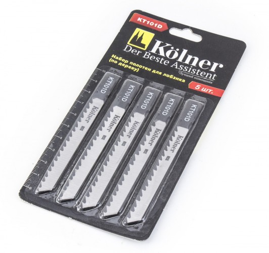 Пилки по дереву Kolner KT 101D 100х4мм, 5шт. кн101д