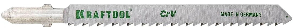 Пилки по дереву KRAFTOOL T101B чистый рез, шаг 2,5мм, 75мм, 2 шт. 159511-2,5