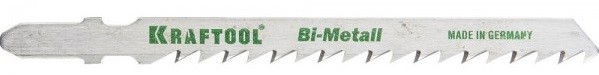 Пилки по дереву KRAFTOOL T144DF быстрый рез, шаг 4мм, 75мм, 2 шт. 159520-4