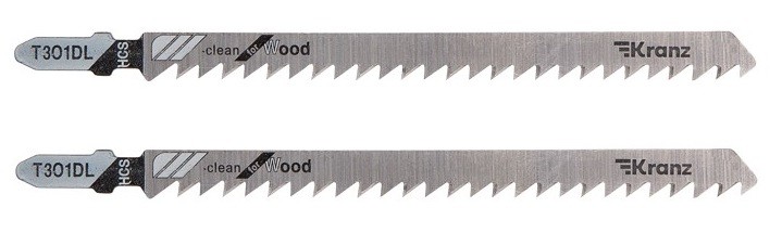 Пилки по дереву Kranz KR-92-0314 T301DL 132 мм (2 шт./уп.)