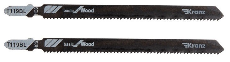 Пилки по дереву Kranz KR-92-0316 T119BL 132 мм (2 шт./уп.)