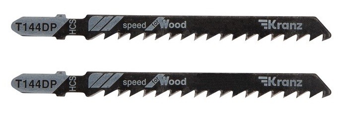 Пилки по дереву Kranz KR-92-0317 T144DP 100 мм (2 шт./уп.)