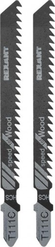 Пилки по дереву REXANT T111C 100 мм 8 з/д 5-60 мм (2 шт.) 92-0305