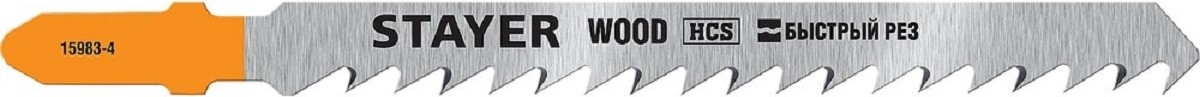 Пилки по дереву STAYER T144DP прямой рез, 75мм, 2шт. 15983-4_z02