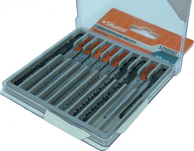 Пилки по дереву Sturm 5 250 502 набор 10шт. 5250502